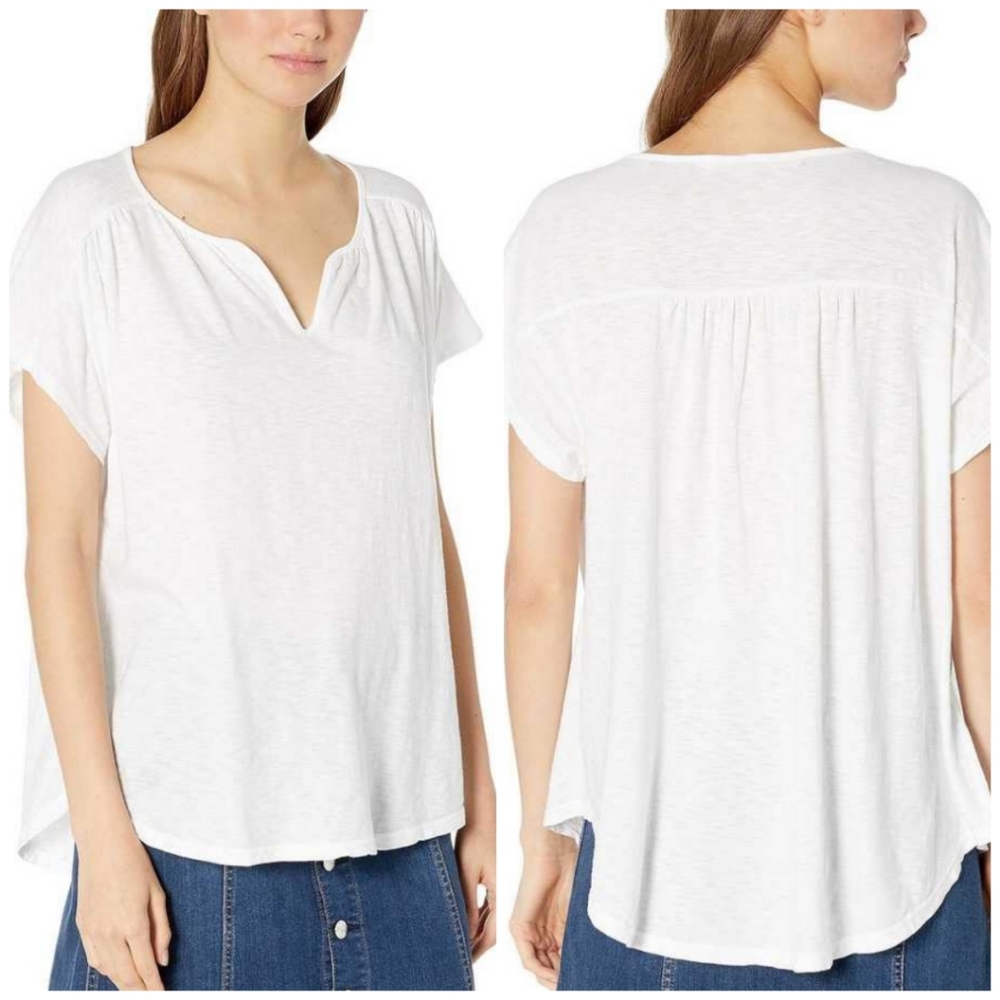 Michael Stars 🌟 NWT Tammy Short Sleeve White Top